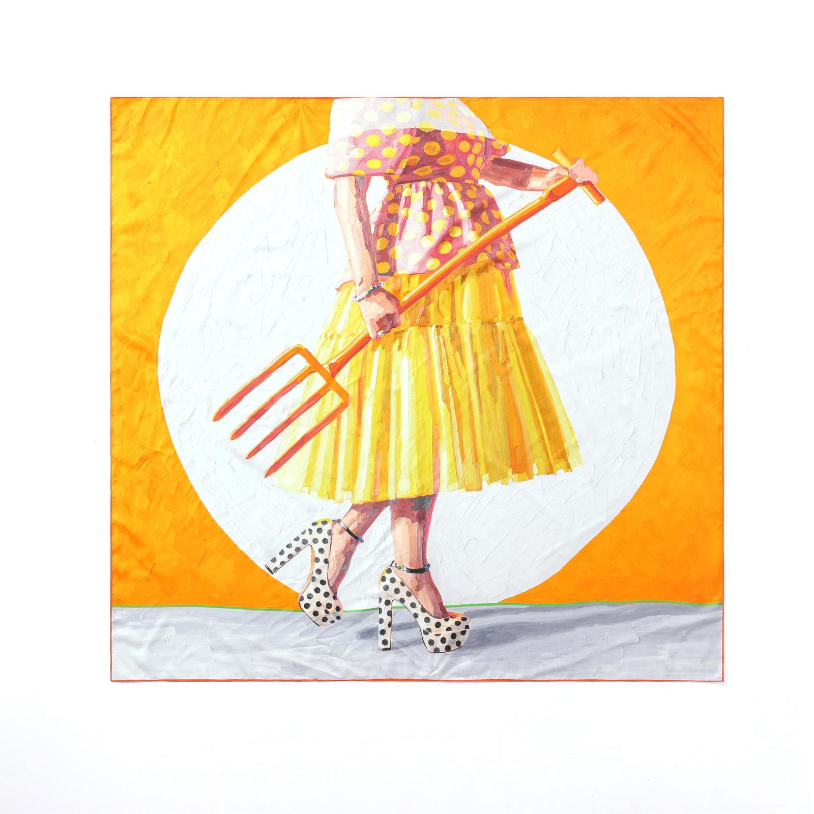 The Big Pitch - Kelly Reemtsen - Limited Edition Silk Scarf